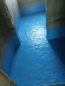 私家家装卫生间防水施工案例