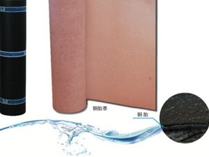 铜胎基耐根穿刺防水卷材